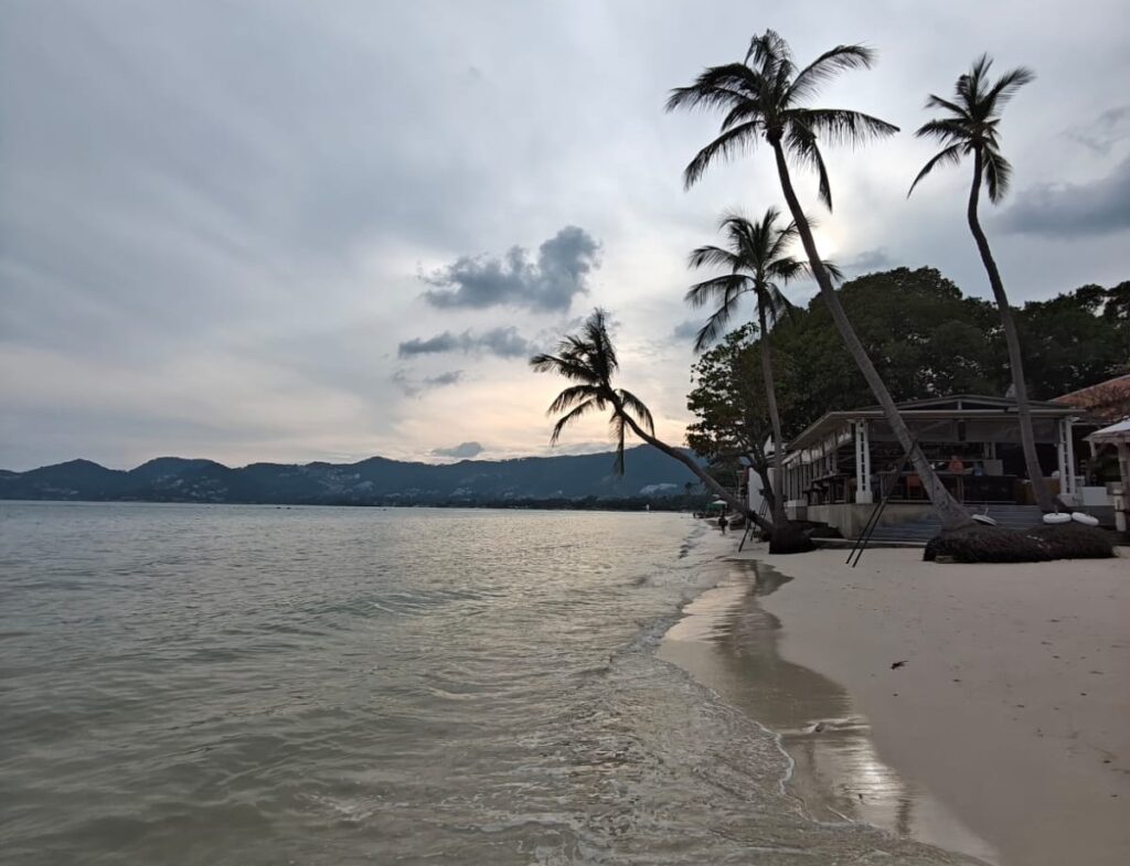 Beautiful beach at Koh Samui