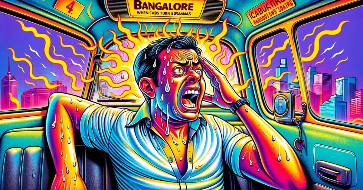 Sweating it Out: The Eternal Battle with Bangalore Cabbies and AC