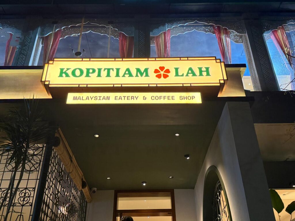 Kopitiam Lah, Indiranagar – A Taste of Singapore in Bangalore