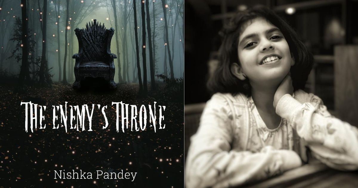 Young Author on a Magical Journey: 11-year-old Nishika, whose love for storytelling sparked a powerful fantasy tale, poses with her debut novel — a story of magic, trust, and emotional strength.